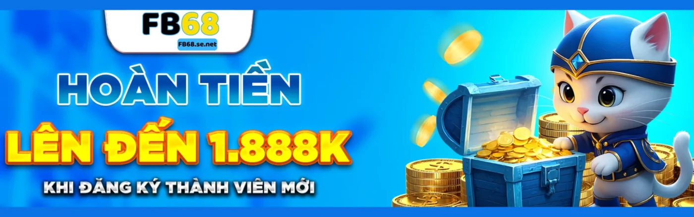fb68 banner nhận thưởng hoàn tiền